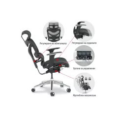 ЕРГОНОМИЧЕН СТОЛ JASPER - ЧЕРЕН_40