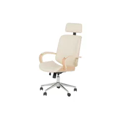 ПРЕЗИДЕНТСКИ ОФИС СТОЛ CARMEN 6404 - БУК-КРЕМ_2