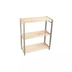ЕТАЖЕРКА 3 НИВА WOOD 78*65*29СМ БЕЖАВО FIX-2004-B И108190_0