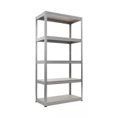 МЕТАЛЕН СТЕЛАЖ STAR 180x75x35 СМ, ДО 175 КГ НА РАФТ - ЦИНК_2