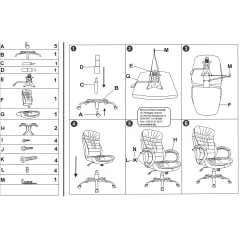 ПРЕЗИДЕНТСКИ ОФИС СТОЛ CARMEN 6113-1 - ОРАНЖЕВ_3
