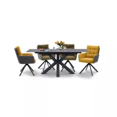 РАЗТЕГАТЕЛНА ТРАПЕЗНА МАСА STARGARD - СИВА_7 РАЗТЕГАТЕЛНА ТРАПЕЗНА МАСА STARGARD - СИВА_7