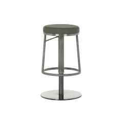 БАР СТОЛ BEZU - ЧЕРНО-ЗЕЛЕН BG_4