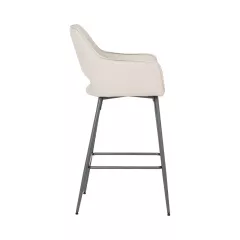 БАР СТОЛ TELFORD 2 СИЛИКОНОВА КОЖА - КАПУЧИНО 04_3