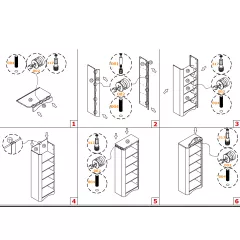 ДЕТСКА ЕТАЖЕРКА ЗА КНИГИ PORI_7