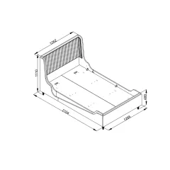 ДЕТСКО ЛЕГЛО VALENCIA 120 Х 200_1