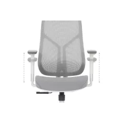 ЕРГОНОМИЧЕН СТОЛ CARMEN 7901 W - СИВ_8