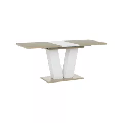 РАЗТЕГАТЕЛНА ТРАПЕЗНА МАСА VEGAS T - ДЪБ СОНОМА / БЯЛ_7