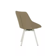 ТРАПЕЗЕН СТОЛ WIGAN 1 СИЛИКОНОВА КОЖА - КАФЯВ 46_4