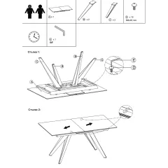 ТРАПЕЗНА МАСА KONIN - БЯЛ - КЕРАМИКА_4