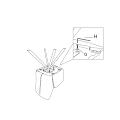 ТРЕПЕЗЕН СТОЛ BURY 1 - КРЕМ R 28_6