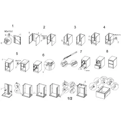 ОФИС КОНТЕЙНЕР - CR-1230 K, СИВ_5