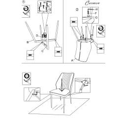 ТРАПЕЗЕН СТОЛ LAREDO 1 Y СИЛИКОНОВА КОЖА - КЕРЕМИДА 21_6
