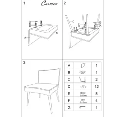 ТРАПЕЗЕН СТОЛ OSAN - СИВ R 10_6