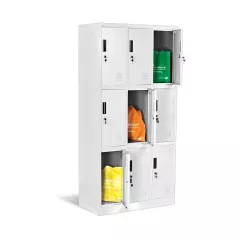 МЕТАЛЕН ШКАФ CARMEN CR-1244 K - СИВ_1