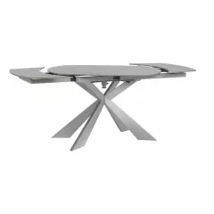 ТРАПЕЗНА МАСА ISLA - СИВ - КЕРАМИКА_1