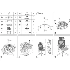 ОФИС СТОЛ CAEN - ЧЕРЕН_10