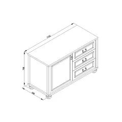 ДЕТСКИ СКРИН TIFFANY 115 X 71 X 49 CM_3