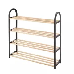 СТЕЛАЖ ЗА ОБУВКИ - ДЪРВЕСИНА ЧЕРВЕН БОР - 42_1