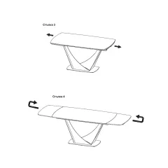 ТРАПЕЗНА МАСА BOREK - ЧЕРЕН - КЕРАМИКА_8