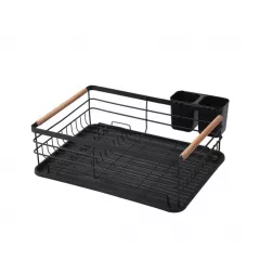 СУШИЛНИК ЗА СЪДОВЕ ROSBERG R53000N 1НИВО 43*31,5*14СМ ЧЕРЕН_0