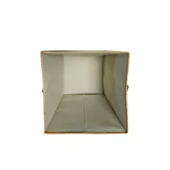 КОШ ЗА ДРЕХИ С КАПАК - ТЕКСТИЛ 33*33*53_2