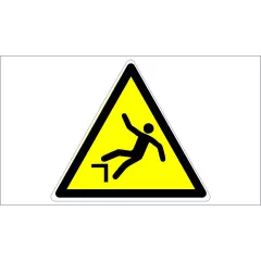 ТАБЕЛА ОПАСТНОСТ ОТ ПАДАНЕ PVC 30/30 СМ 607_0