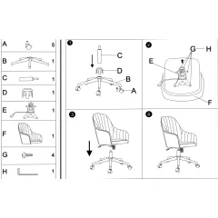 ОФИС КРЕСЛО CARMEN 2016 - ТЪМНОСИВ_4