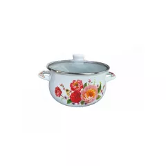 ТЕНДЖЕРА ROSBERG R54518F3G 18СМ. БЯЛА С ЦВЕТЯ_0