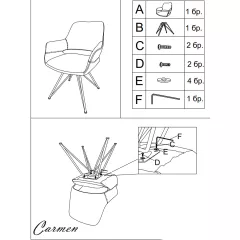 ТРАПЕЗЕН СТОЛ TOTNES - 1 СВЕТЛОБЕЖОВ SF 2_10