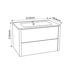 ДОЛЕН ШКАФ ЗА БАНЯ + МИВКА ICC 8066MW БЯЛ МАТ_3