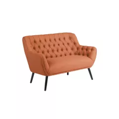 ДВУМЕСТНО КАНАПЕ BERGEN - ОРАНЖЕВ НЕ_0