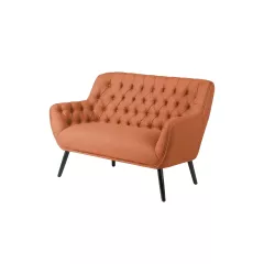 ДВУМЕСТНО КАНАПЕ BERGEN - ОРАНЖЕВ НЕ_2