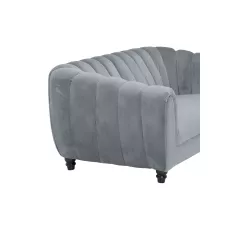 ДВУМЕСТНО КАНАПЕ KORI - СИВ V_4