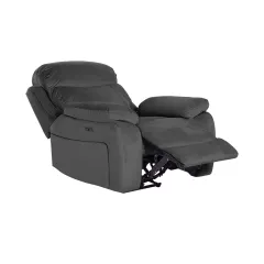 ФОТЬОЙЛ С ЕЛЕКТРИЧЕСКИ РЕЛАКС МЕХАНИЗЪМ SELENA LUX - ТЪМНОСИВ 457_1