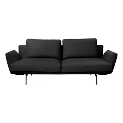 КОЖЕН ДИВАН - ТРОЙКА GRAM LUX - ЧЕРЕН_1