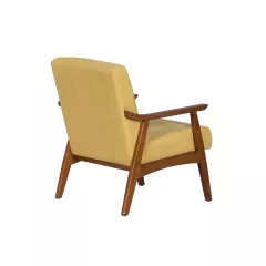 КРЕСЛО LEO - ОРЕХ - ЖЪЛТ_4