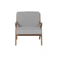 КРЕСЛО MAURO - ОРЕХ - СИВ_1