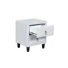 НОЩНО ШКАФЧЕ ЗА СПАЛНЯ GRASSE - СИВ 102_4