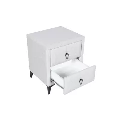 НОЩНО ШКАФЧЕ ЗА СПАЛНЯ KOLAJEN LINEN - СИВ 02_6