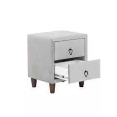 НОЩНО ШКАФЧЕ ЗА СПАЛНЯ STRESS ZERO - БЕЖОВ 19_3