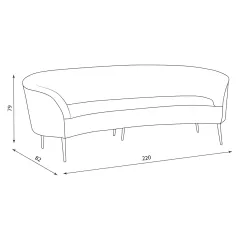 ТРИМЕСТНО КАНАПЕ RALF - ЖЪЛТ V_4