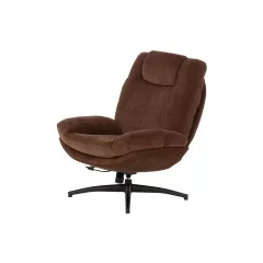 КРЕСЛО С ТАБРЕТКА PORTO - КАФЯВО_2