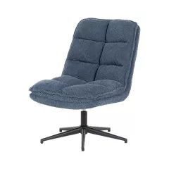 КРЕСЛО С ТАБУРЕТКА JANET - СИНЬО_3