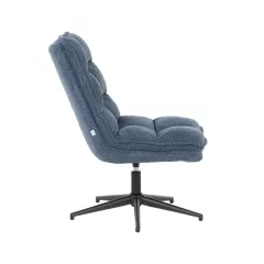 КРЕСЛО С ТАБУРЕТКА JANET - СИНЬО_4