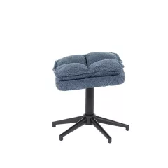 КРЕСЛО С ТАБУРЕТКА JANET - СИНЬО_7