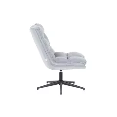 КРЕСЛО С ТАБУРЕТКА JANET - СВЕТЛОСИВ_4