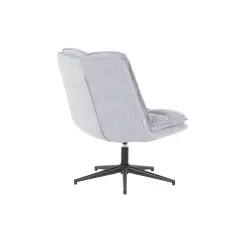 КРЕСЛО С ТАБУРЕТКА JANET - СВЕТЛОСИВ_5