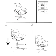 КРЕСЛО SETUBAL - ЗЕЛЕНО_5
