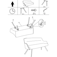 КУХНЕНСКИ ДИВАН SPLIT - ТЪМНОСИВ_3
